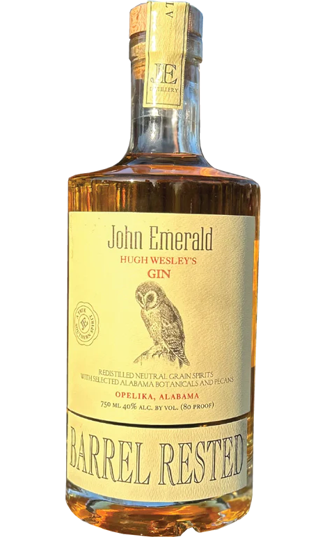 HUGH WESLEY'S GIN BARREL RESTED ALABAMA 750ML LIQ