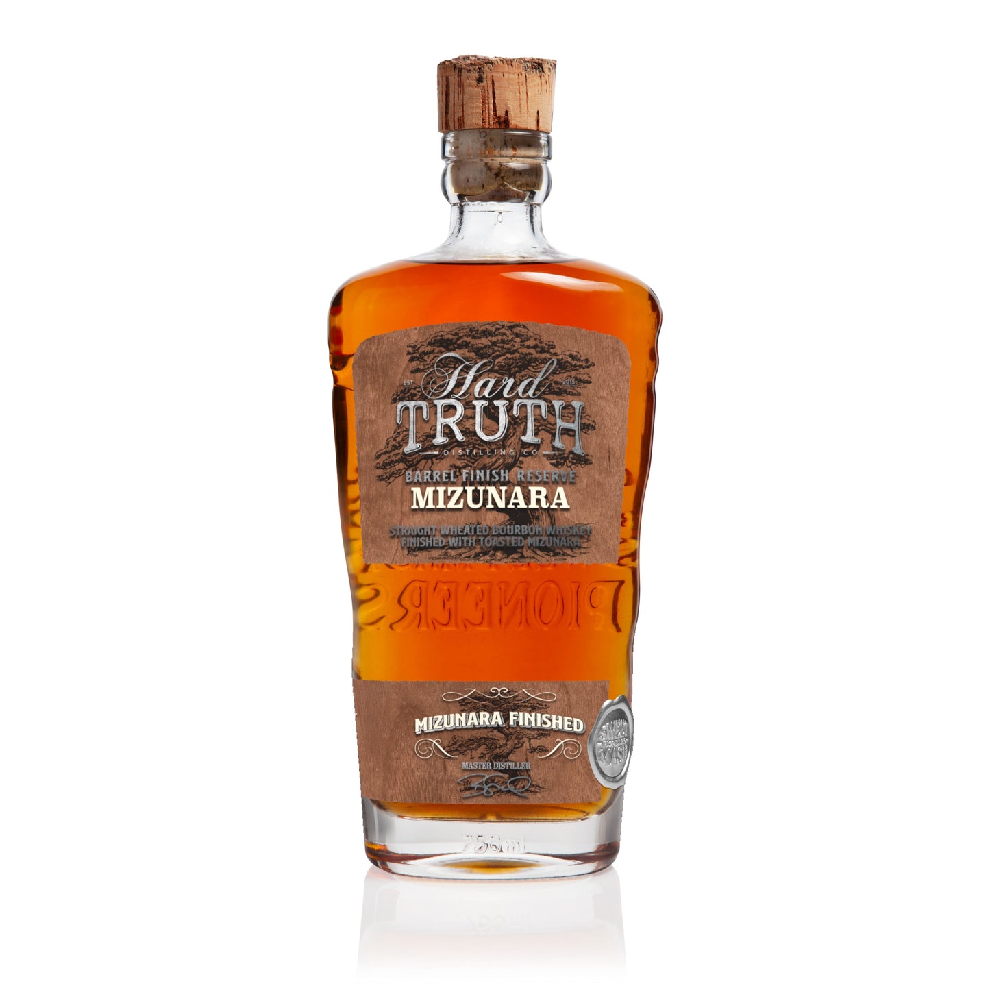 HARD TRUTH BOURBON WHEATED MIZUNARA BARREL FINISH RESERVE INDIANA 750ML