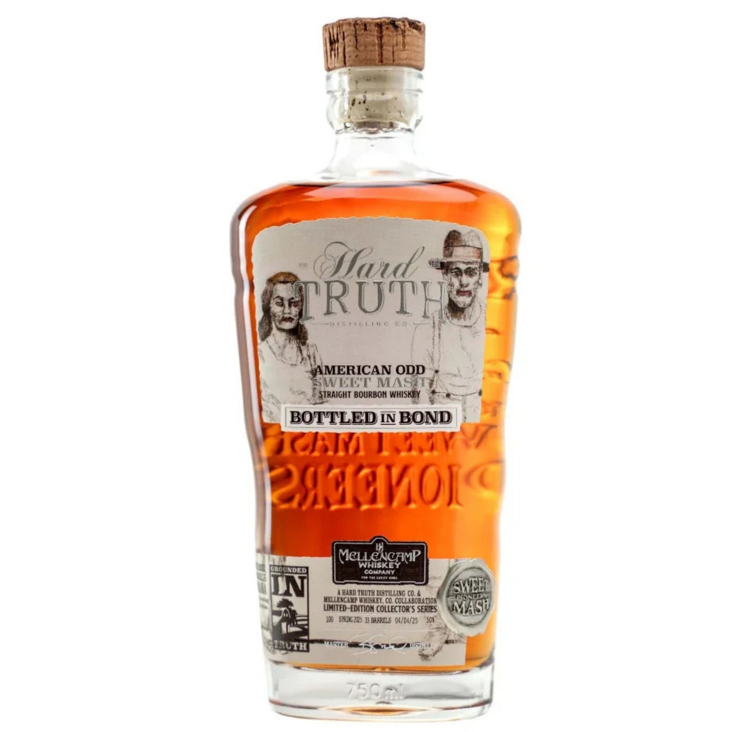 HARD TRUTH BOURBON SWEET MASH MELLANCAMP LIMITED EDITION BOTTLED IN BOND 750ML LIQ