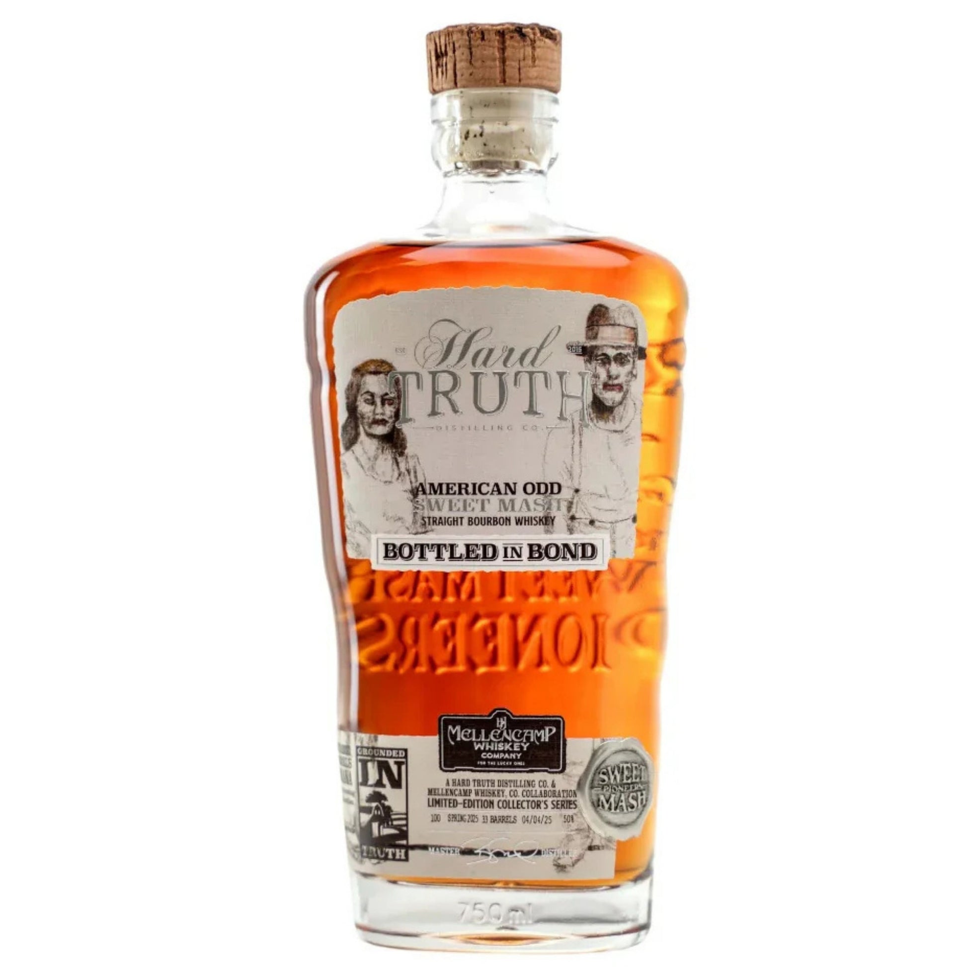 HARD TRUTH BOURBON SWEET MASH MELLANCAMP LIMITED EDITION BOTTLED IN BOND 750ML LIQ