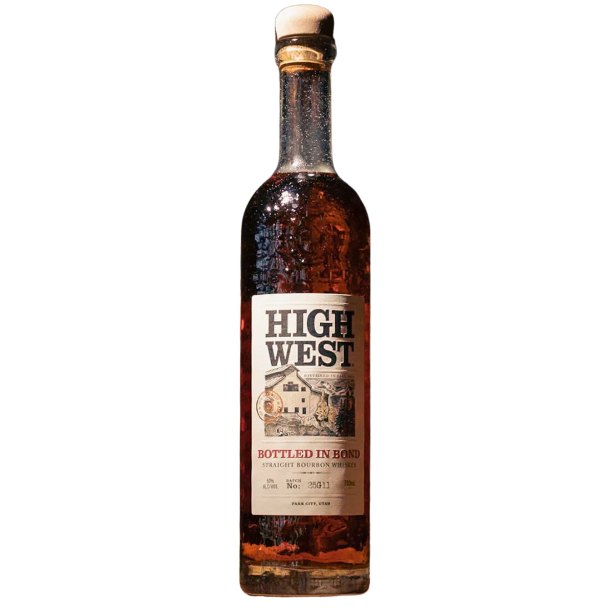 HIGH WEST BOURBON BOTTLED IN BOND UTAH 750ML LIQ