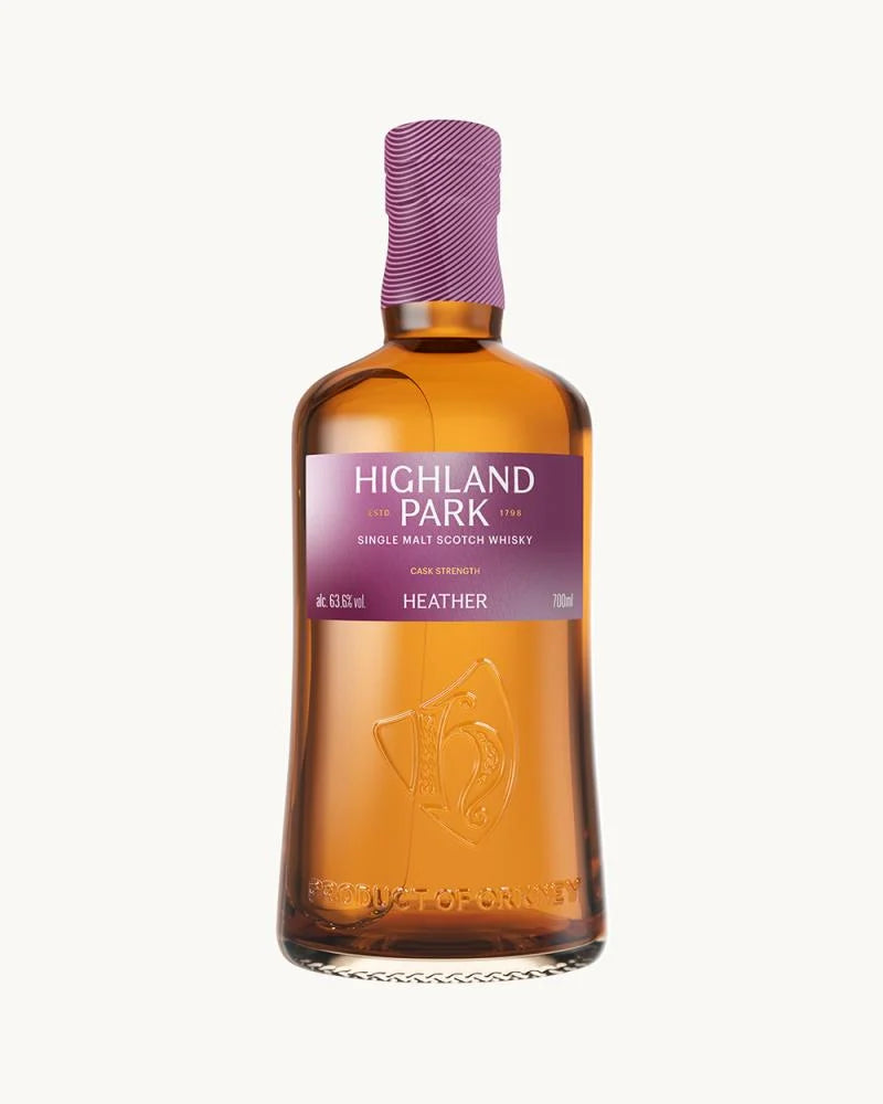 HIGHLAND PARK SCOTCH SINGLE MALT HEATHER CASK STRENGTH ORKNEY 750ML