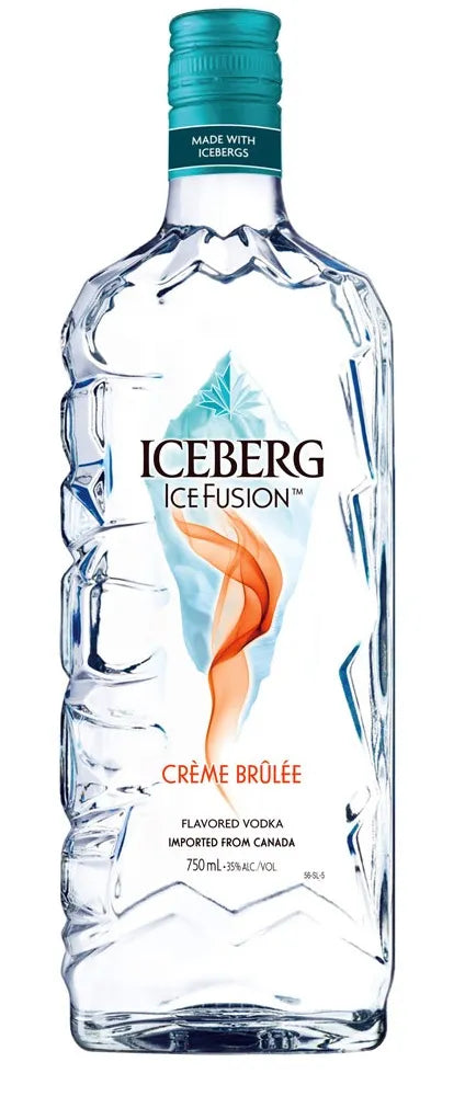 ICEBERG VODKA ICEBERG ICE FUSION CREME BRULEE CANADA 750ML Spirits