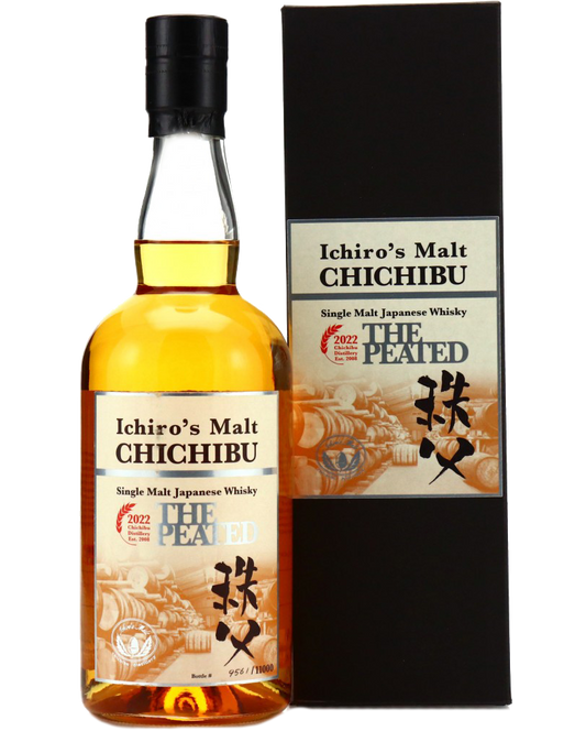 ICHIROS MALT CHICHIBU WHISKY SINGLE MALT US EDITION THE PEATED 2022 EDITION JAPAN 700ML LIQ