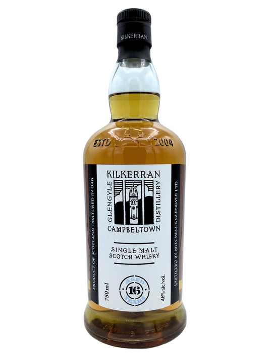KILKERRAN SCOTCH SINGLE MALT 16YR CAMPBELTOWN 750ML Spirits