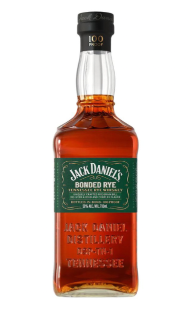 JACK DANIELS WHISKEY RYE BONDED 100PF TENNESSEE 700ML - Remedy Liquor
