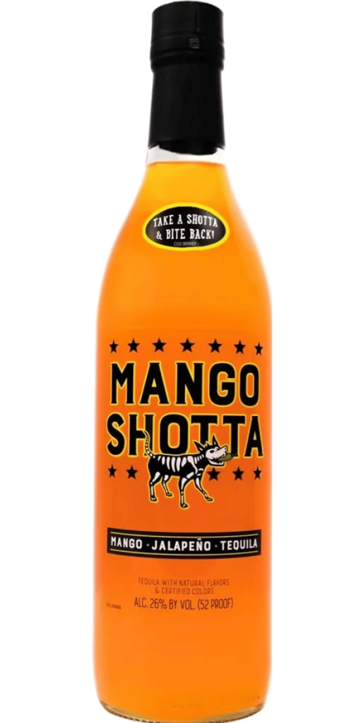 MANGO SHOTTA TEQUILA WITH NATURAL FLAVORES KENTUCKY 750ML