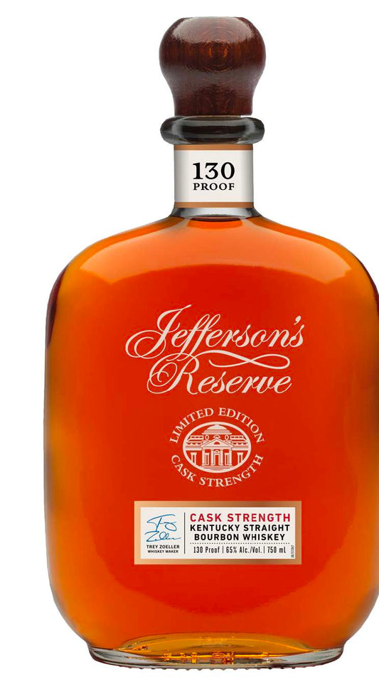JEFFERSONS RESERVE BOURBON CASK STRENGTH LIMITED EDITION KENTUCKY 750ML LIQ