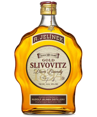 JELINEK SILVER SLIVOVITZ BRANDY PLUM GOLD CHECH 10YR 700ML LIQ