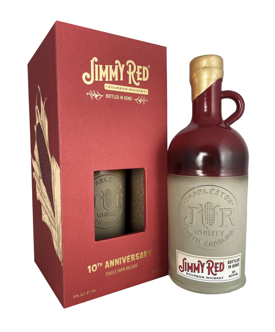 JIMMY RED BOURBON SINGLE FARM RELEASE BOTTLED IN BOND 10TH ANNIVERSARY SOUTH CAROLINA 750ML LIQ