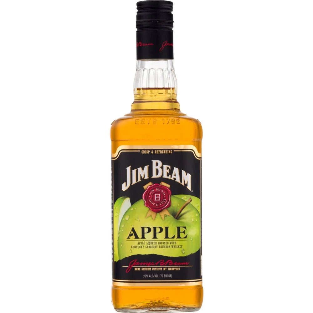 JIM BEAM LIQUEUR APPLE WITH BOURBON KENTUCKY 750ML Spirits