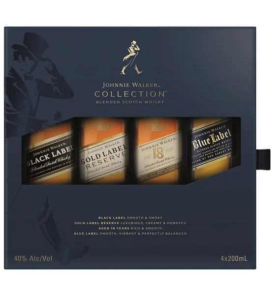 【期間限定セット販売】John Walker 限定ボトル　2本セット Johnnie Walker 'Moments to Share' Voice Recorder Variety Gift Set