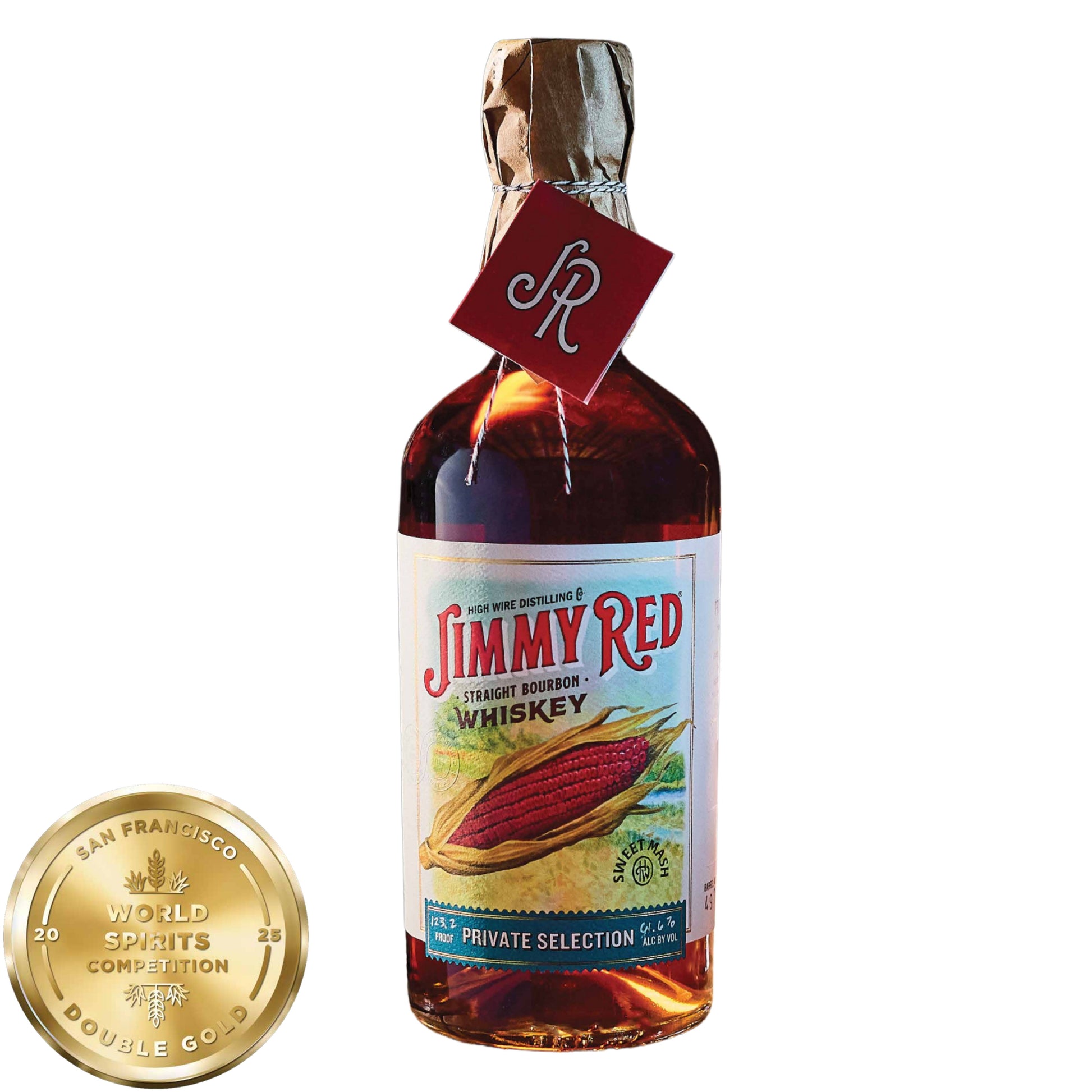 JIMMY RED BOURBON STRAIGHT PRIVATE BARREL SELECT SOUTH CAROLINA 117.5PF 750ML LIQ