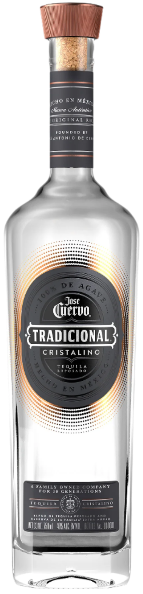 JOSE CUERVO TRADICIONAL TEQUILA CRISTALINO 750ML Spirits