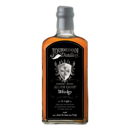 JOURNEYMAN WHISKEY SILVER CROSS FOUR GRAIN FOUR GOLF MICHIGAN 90PF 750ML Spirits