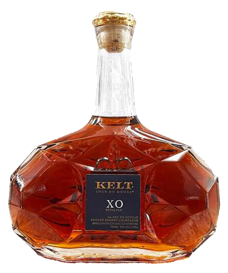 KELT COGNAC XO GRAND CHAMPAGNE TOUR DU MONDE FRANCE 750ML Spirits