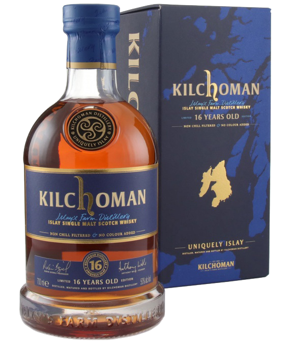 KILCHOMAN SCOTCH SINGLE MALT LIMITED EDITION ISLAY 16YR 750ML LIQ