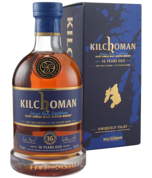 KILCHOMAN SCOTCH SINGLE MALT LIMITED EDITION ISLAY 16YR 750ML LIQ