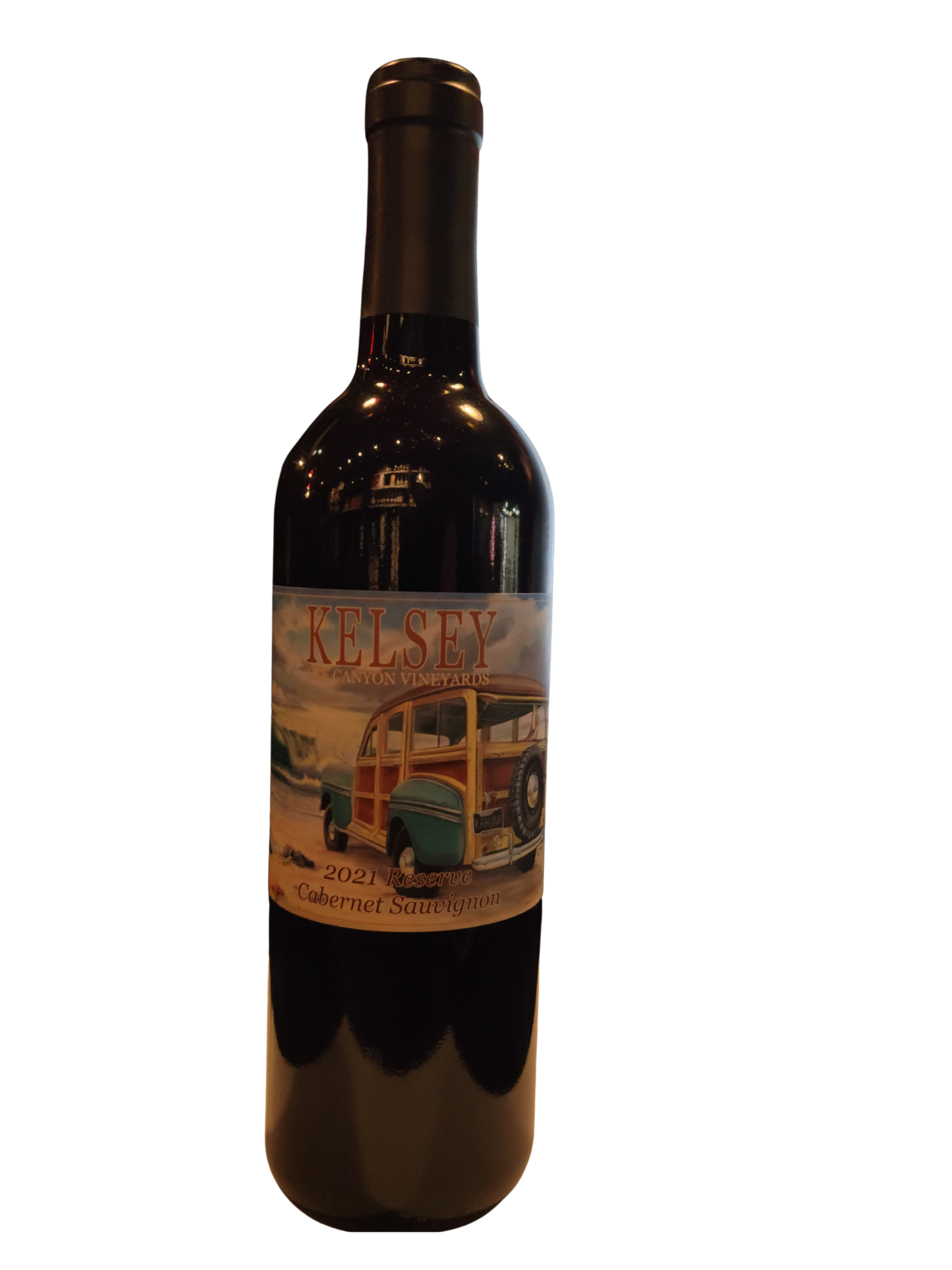 KELSEY SEE CANYON VINEYARDS CABERNET SAUVIGNON RESERVE PASO ROBLES 2021 WINE