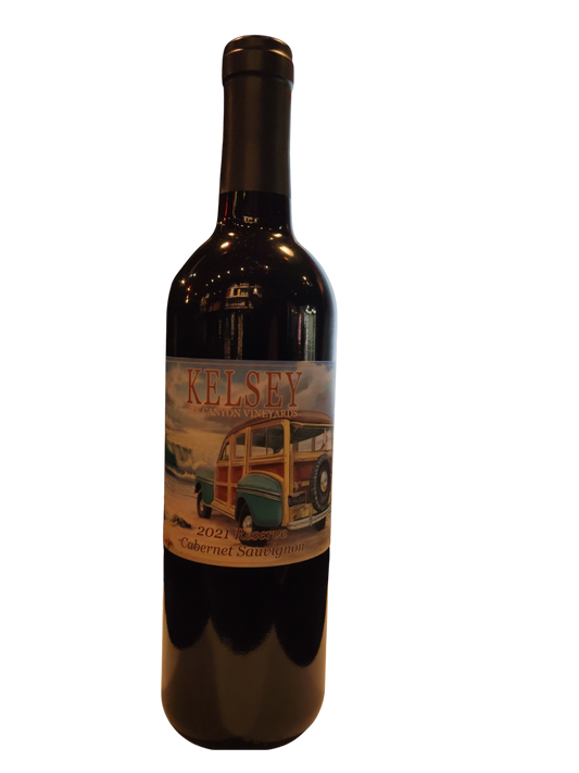 KELSEY SEE CANYON VINEYARDS CABERNET SAUVIGNON RESERVE PASO ROBLES 2021 WINE
