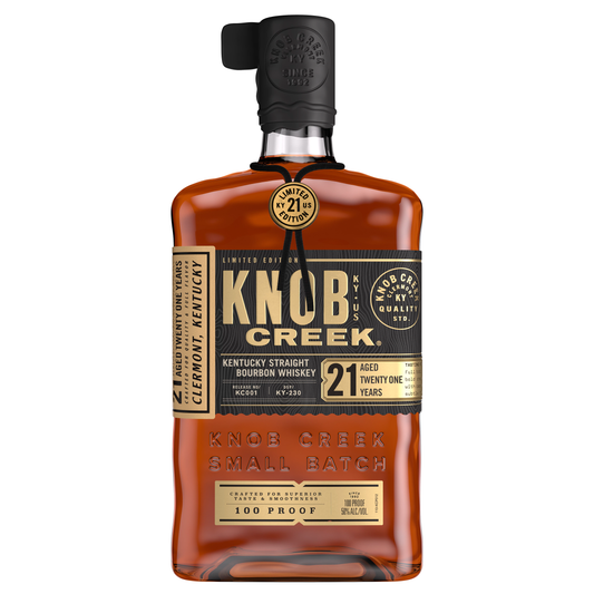 KNOB CREEK BOURBON KENTUCKY 21YR 750ML LIQ