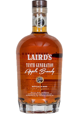 LAIRDS APPLE BRANDY TENTH GENERATION BOTTLED IN BOND NORTH CAROLINA 5YR 750ML - Remedy Liquor
