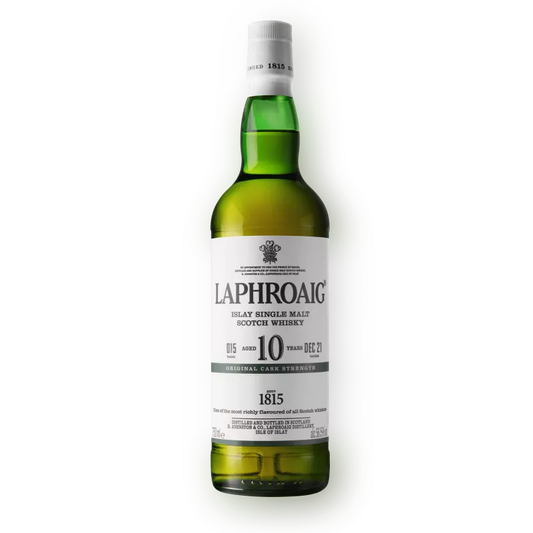 LAPHROAIG SCOTCH SINGLE MALT CASK STRENGTH BATCH 15 ISLAY 10YR 750ML LIQ