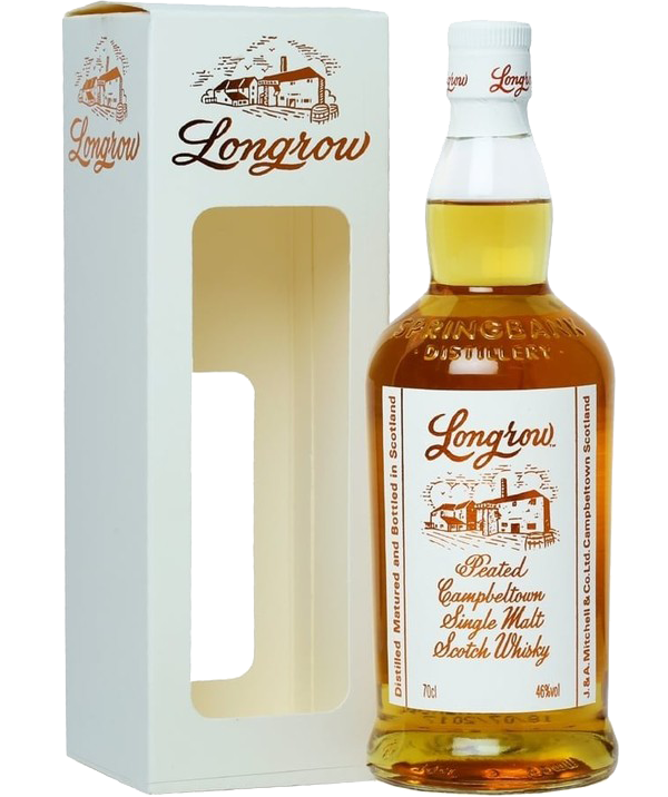 LONGROW SCOTCH SINGLE MALT PEATED CAMPBELTOWN 92PF 700ML Spirits