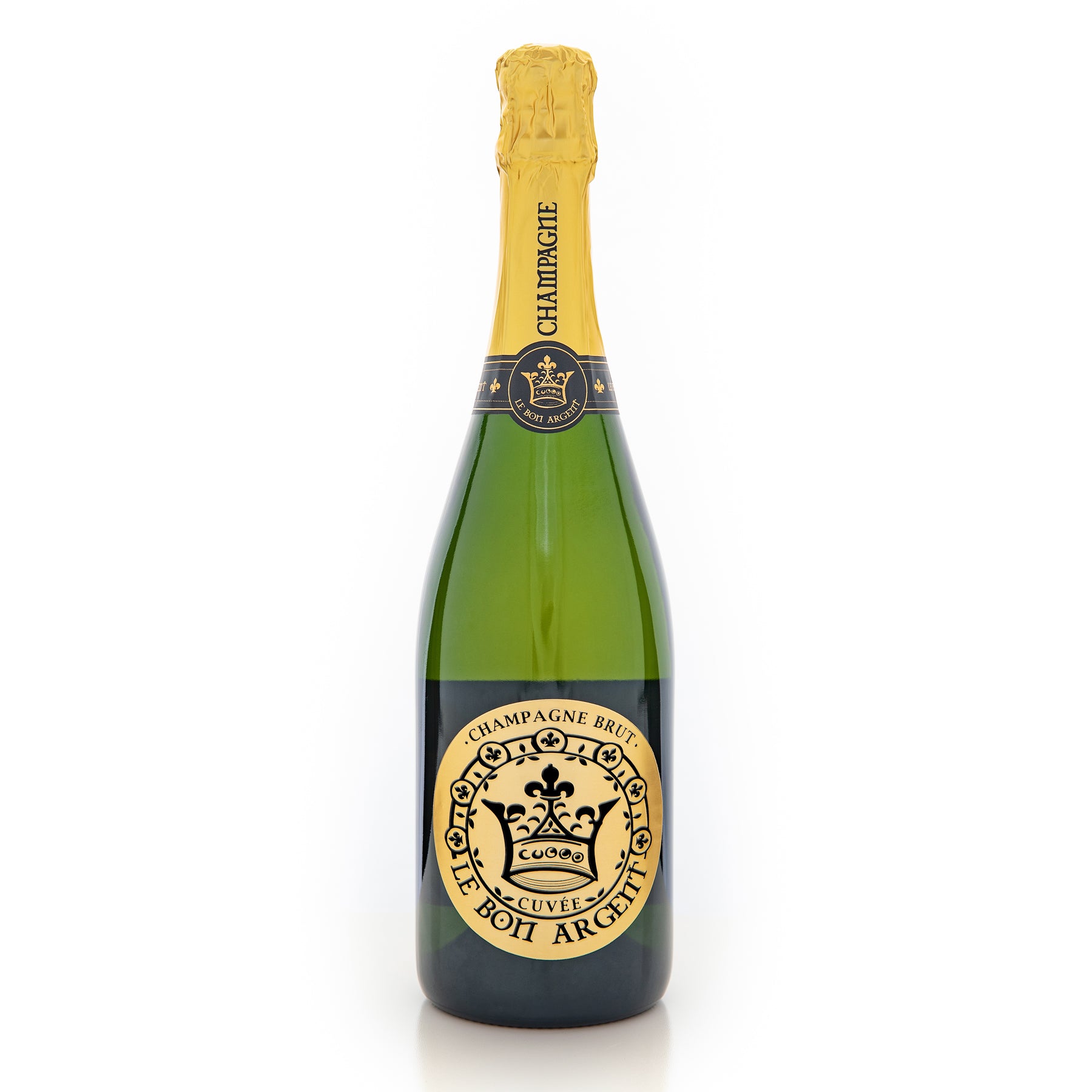 LE BON ARGENT CHAMPAGNE BRUT CUVEE 750ML WINE