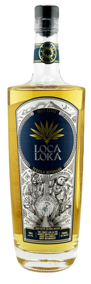 LOCA LOCA NOTCHE TEQUILA REPOSADO 750ML Spirits
