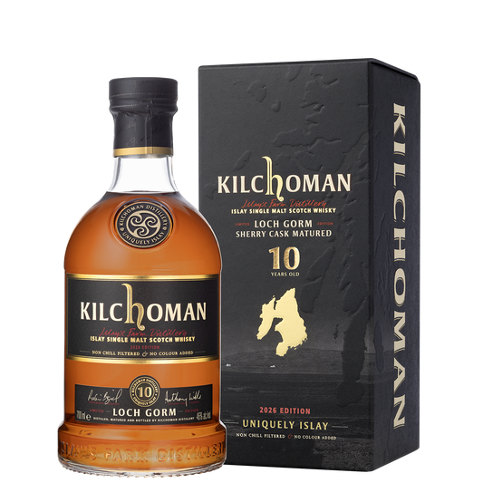 KILCHOMAN LOCH GORM SCOTCH SINGLE MALT SHERRY CASK MATURED 2026 EDITION 10YR 750ML LIQ