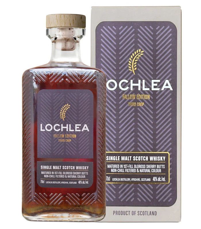LOCHLEA SCOTCH SINGLE MALT FALLOW EDITION THIRD CROP 700ML LIQ
