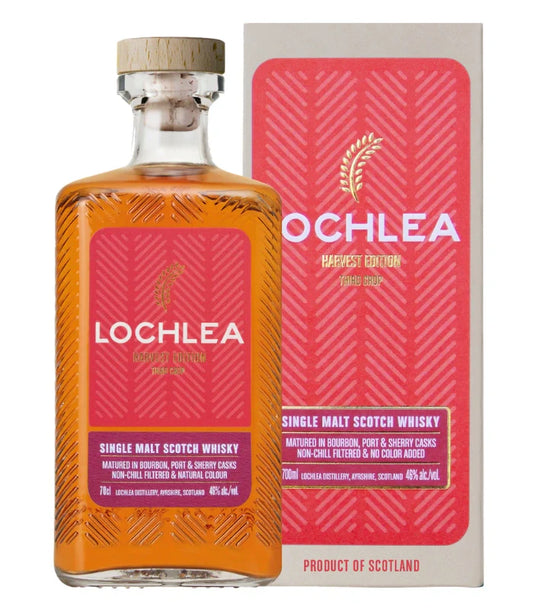 LOCHLEA SCOTCH SINGLE MALT HARVEST EDITION THIRD CROP 700ML LIQ