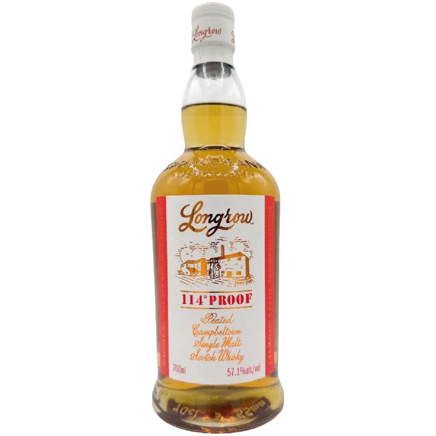 LONGROW SCOTCH SINGLE MALT PEATED CAMPBELTOWN 114PF 700ML