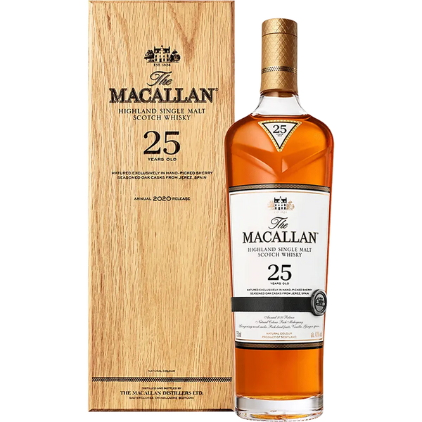 Macallan Scotch Single Malt Sherry Cask 86PF 25YR 750ML - Remedy