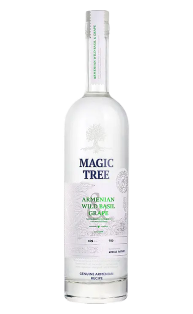 MAGIC TREE WILD BASIL AND GRAPE BRANDY ARMENIA 750ML LIQ