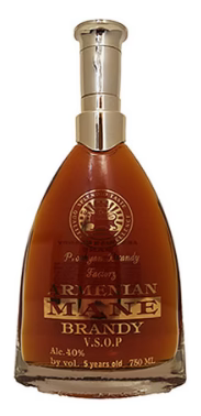 MANE BRANDY VSOP ARMENIA GFT PACK 750ML Spirits