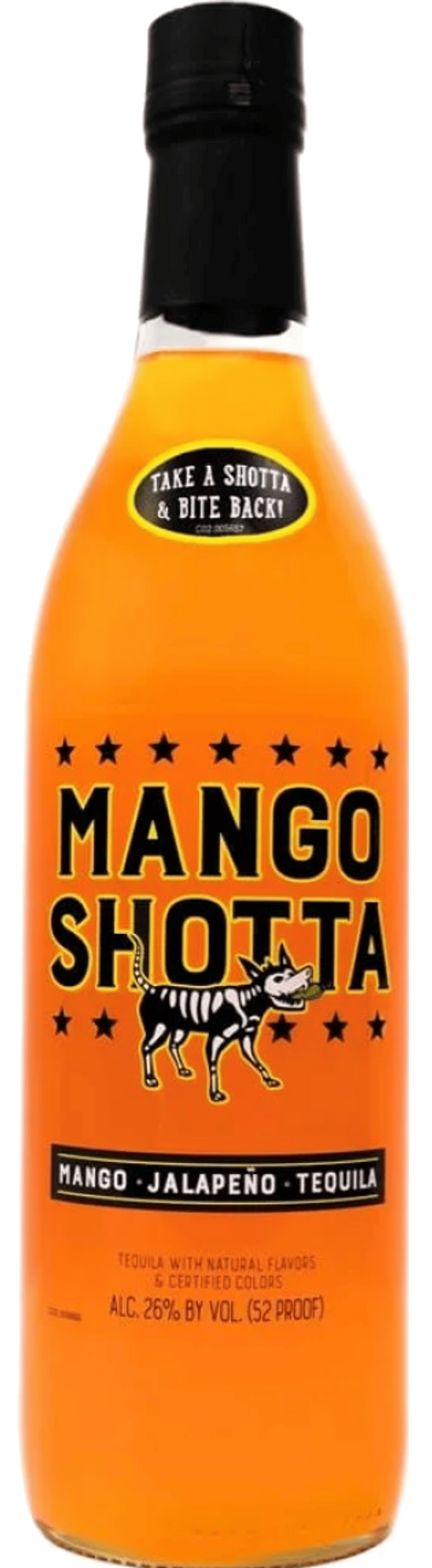 MANGO SHOTTA TEQUILA WITH NATURAL FLAVORS KENTUCKY 750ML LIQ