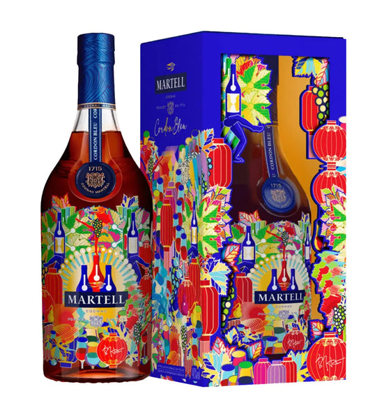 Martell Cordon Bleu Lunar New Year Cognac France 750ML - Remedy Liquor Martell Cordon Bleu Lunar New Year Cognac France 750ML - Remedy Liquor