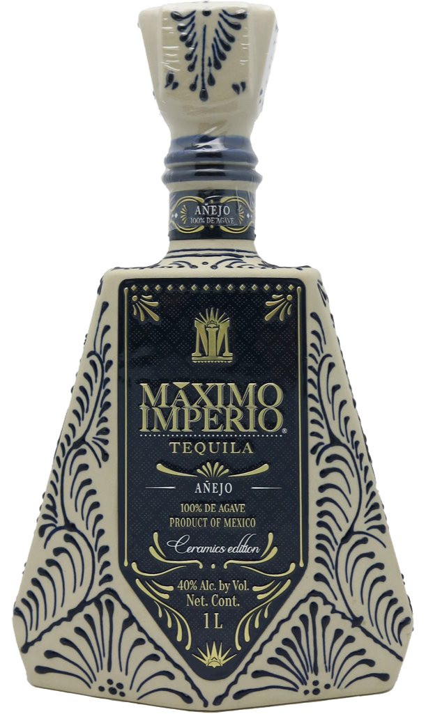 MAXIMO IMPERIO TEQUILA ANEJO CERAMIC BOTTLE 1LI LIQ