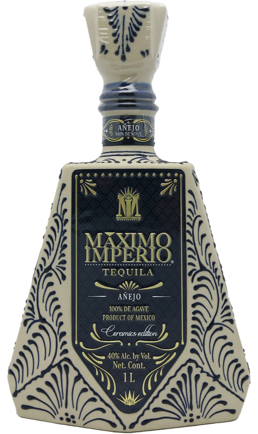 MAXIMO IMPERIO TEQUILA ANEJO CERAMIC BOTTLE 1LI LIQ