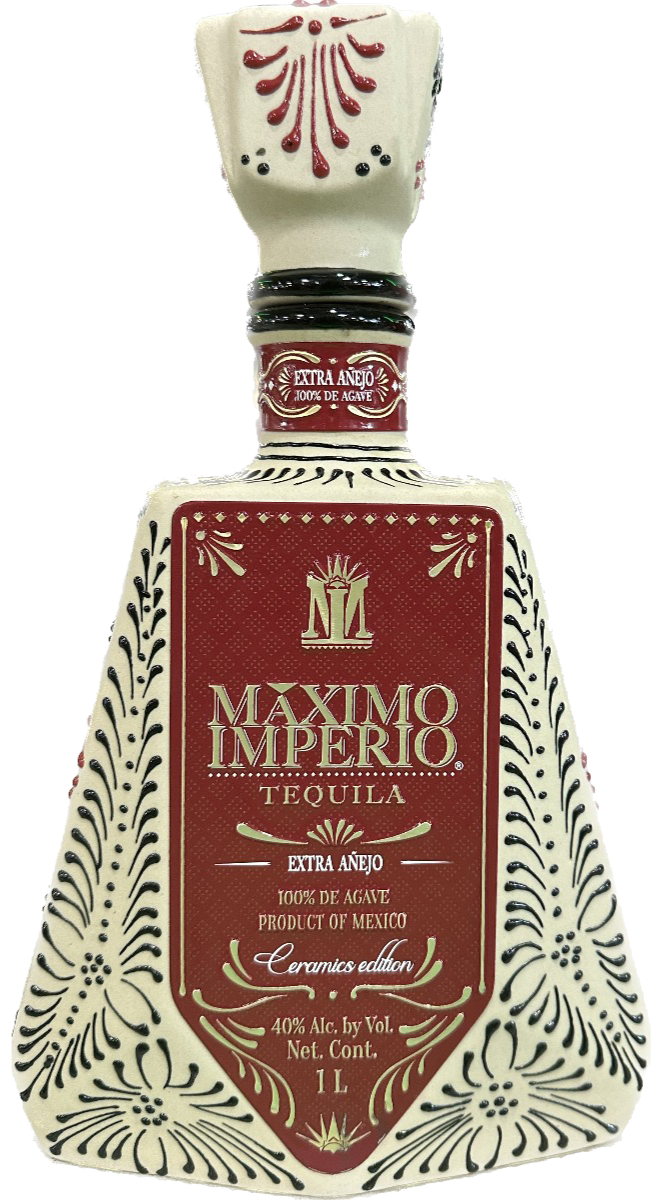 MAXIMO IMPERIO TEQUILA REPOSADO CERAMIC BOTTLE 1LI LIQ