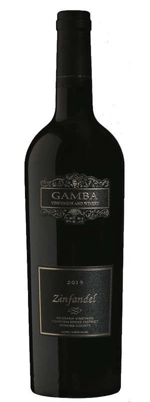 GAMBA ZINFANDEL MESSANA VINEYARD SONOMA COUNTY 2022 WINE