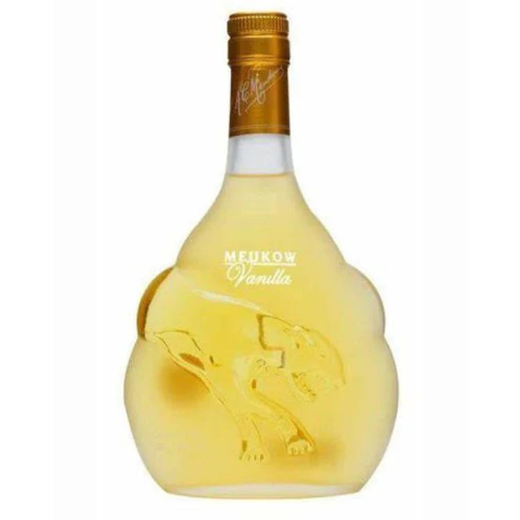 MEUKOW COGNAC VANILLA LIQUEUR FRANCE 750ML liquor