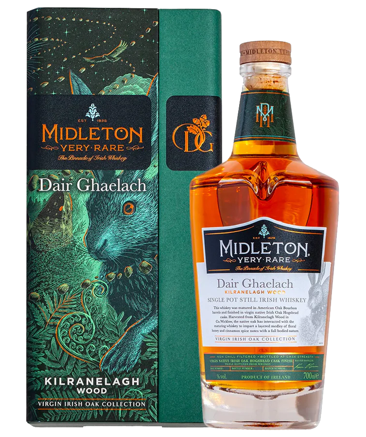 MIDLETON VERY RARE DAIR GHAELACH WHISKEY KILRANELAGH WOOD TREE NO 1 IRISH 700ML LIQ