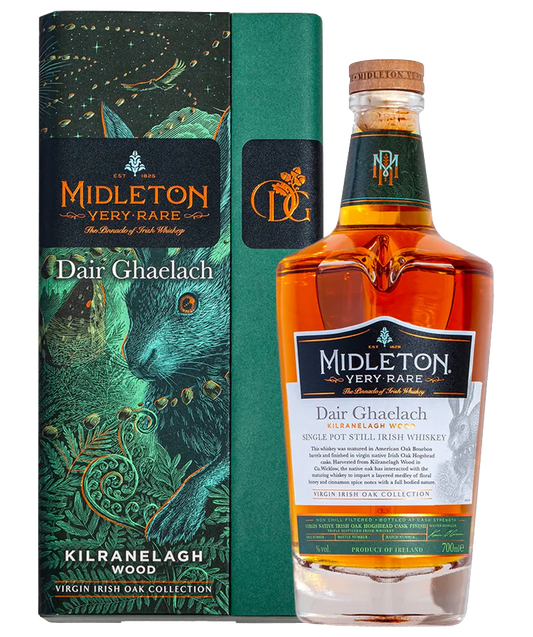 MIDLETON VERY RARE DAIR GHAELACH WHISKEY KILRANELAGH WOOD TREE NO 1 IRISH 700ML LIQ