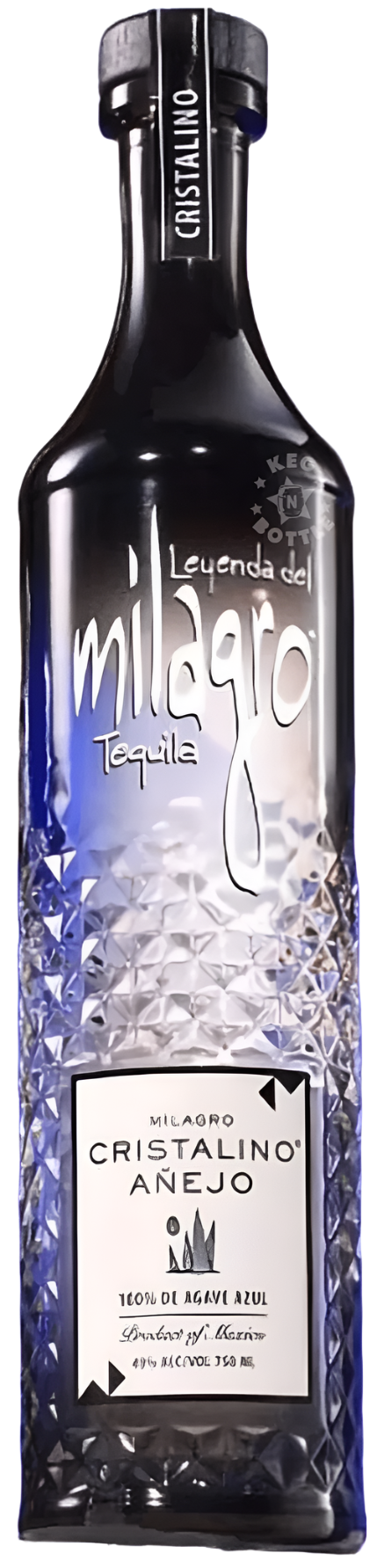 MILAGRO TEQUILA ANEJO CRISTALINO 750ML LIQ