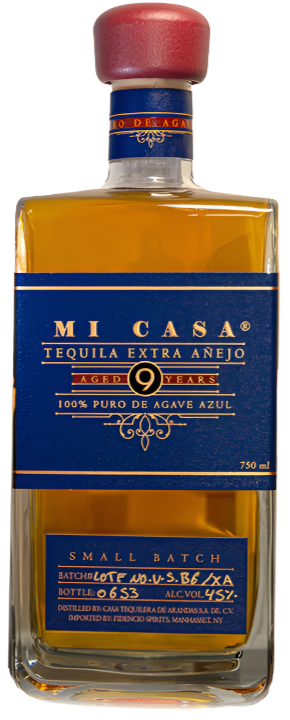 MI CASA TEQUILA EXTRA ANEJO 9YR 750ML LIQ