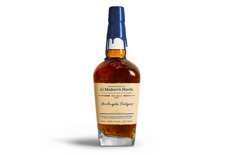 MAKERS MARK BOURBON PRIVATE SELECTED BY 2024 LOS ANGELES DODGERS KENTUCKY 750ML LIQ