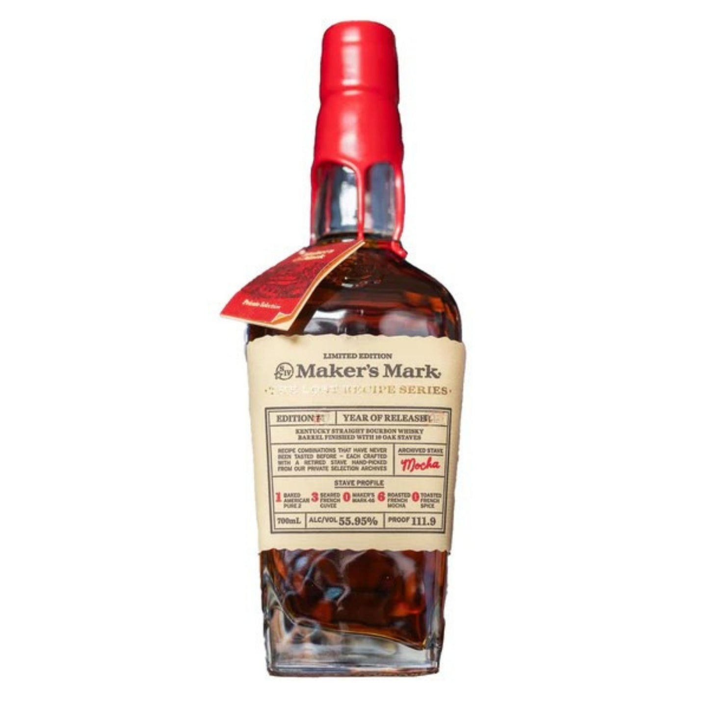 MAKERS MARK BOURBON THE LOST RECIPE SERIES MOCHA STAVE KENTUCKY 700ML LIQ